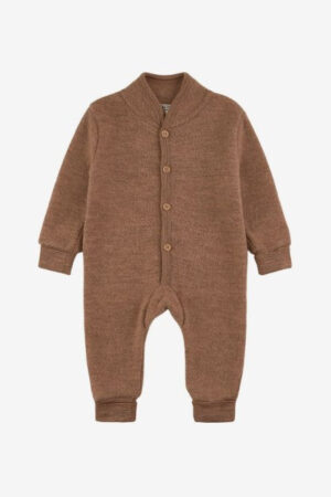 Wool Fleece Suit Moss Green