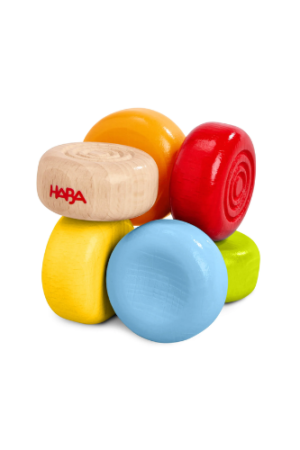 Color Drops Wooden Grasping and Teething Toy