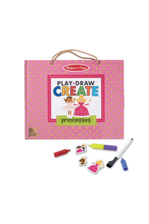 Natural Play: Play, Draw, Create Reusable Drawing & Magnet Kit – Princesses