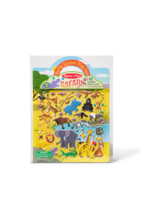 Puffy Sticker Play Set - Safari