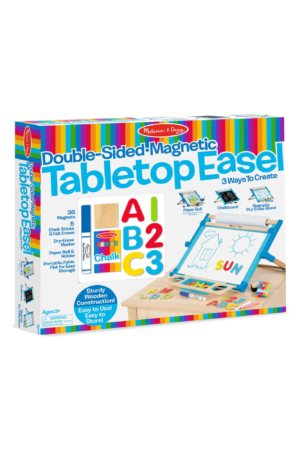 Double-Sided Magnetic Tabletop Easel