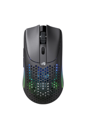 Glorious - Model O 2 Lightweight Wireless Optical Gaming Mouse with BAMF 2.0 Sensor - Wireless - Matte Black