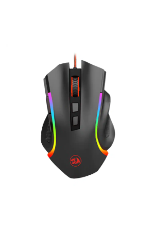 REDRAGON - Griffin M607 Wired Optical Gaming Mouse - Wired - Black