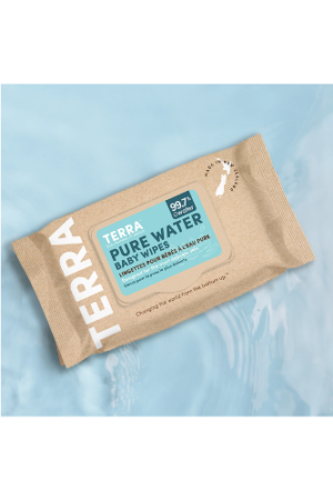Terra Baby Wipes NZ Water - 840 Wipes