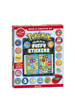POKEMON COLOR-IN 3D STICKERS