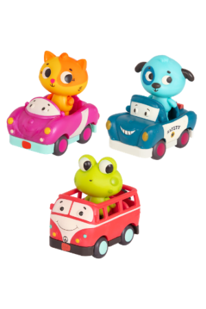 3-Pack Mini Riders